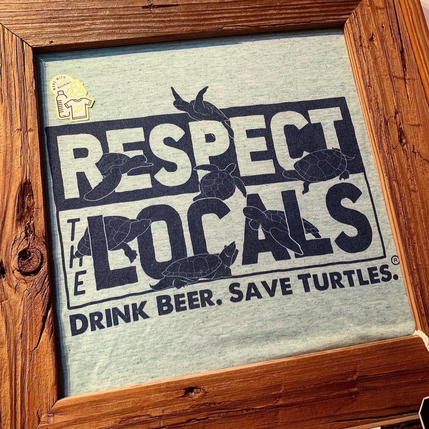 Respect the Locals: Drink Beer. Save Turtles.®